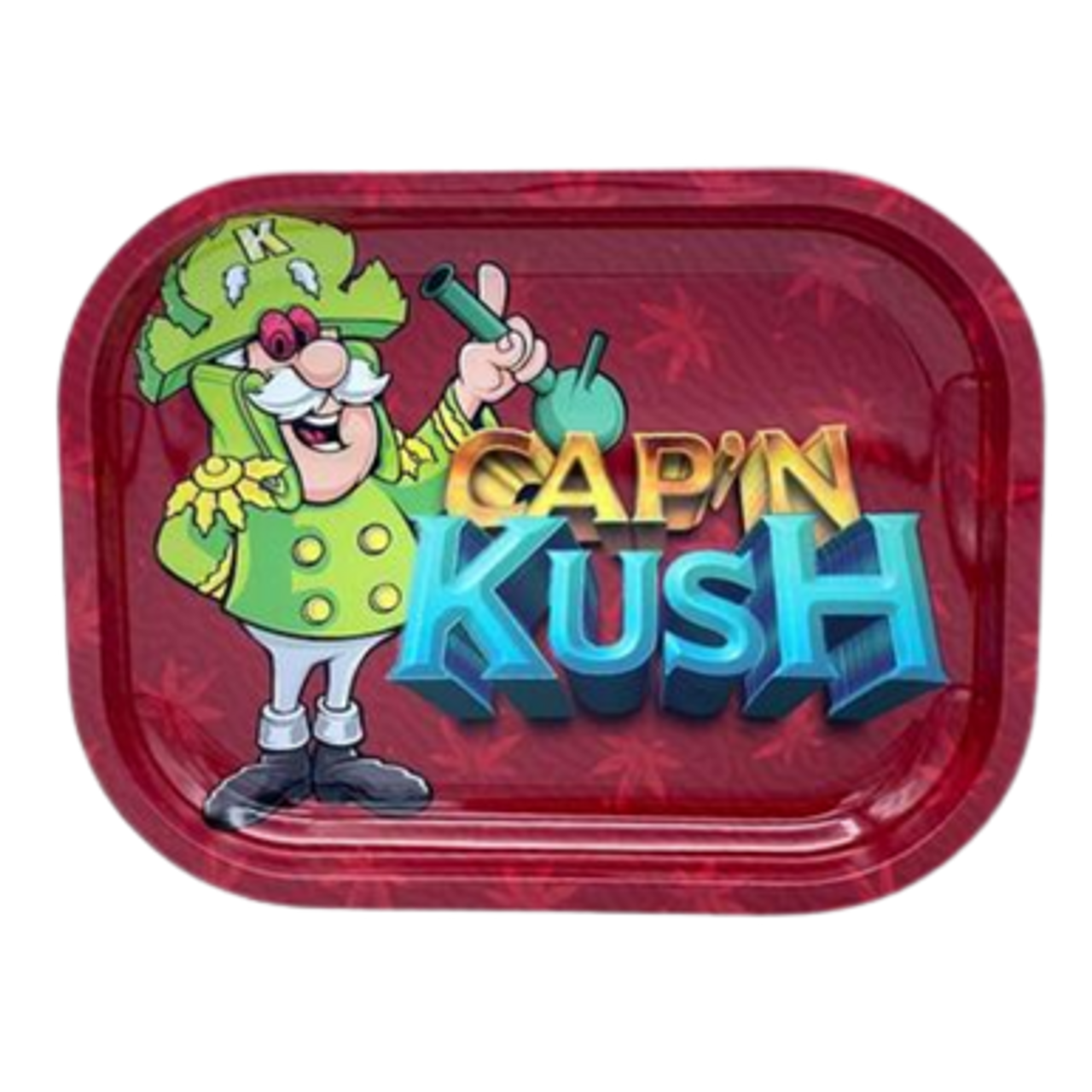 Capn Kush Metal Rolling Tray  Small