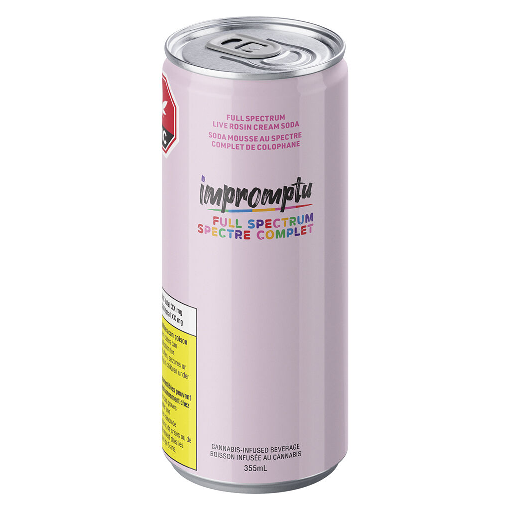 Product image Impromptu - Full Spectrum Live Rosin Cream Soda 1