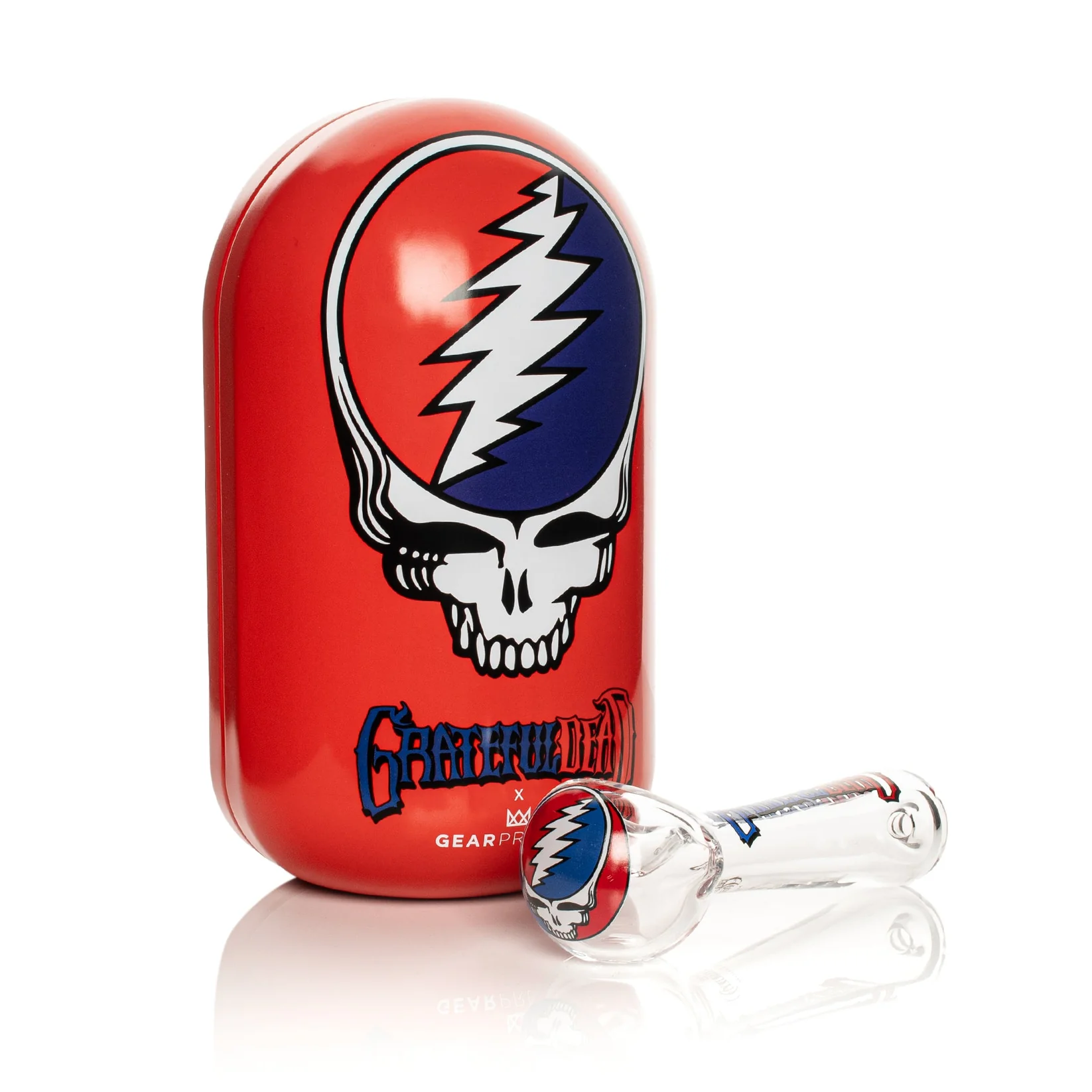 Product image 4.5" Steal Your Face Spoon Hand Pipe in Collectible Tin 1