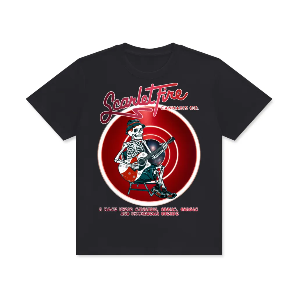 Scarlet Fire TShirt Black 4XL