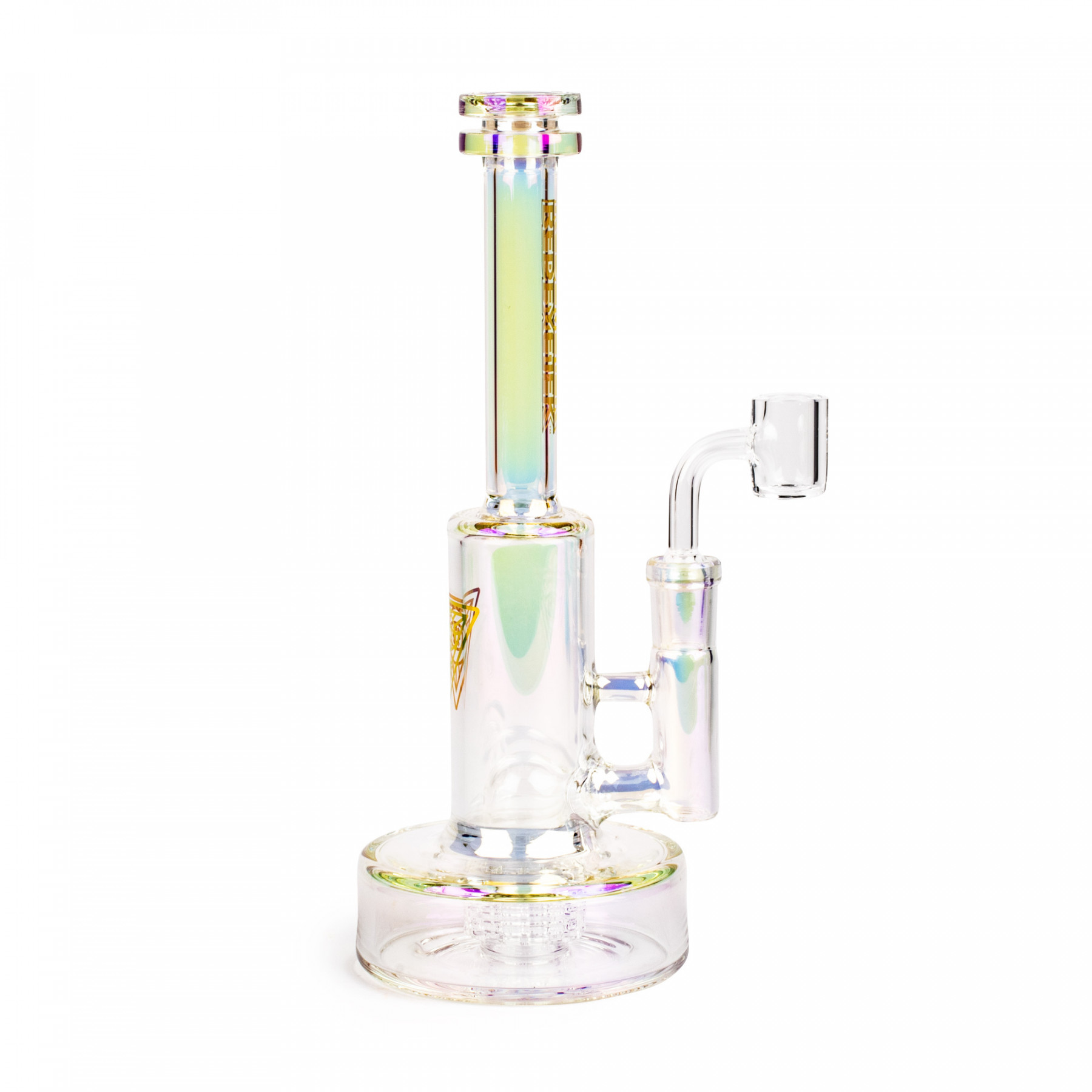 9" Metallic Terminator Finish Avalon Concentrate Rig Rainbow