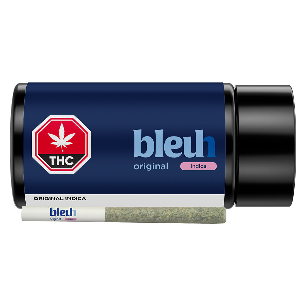 Bleuh - Original Indica (Pink Rosay- Lemonchello #10 x LPC #75) Pre-roll - 10x0.4g 4.9% Terps