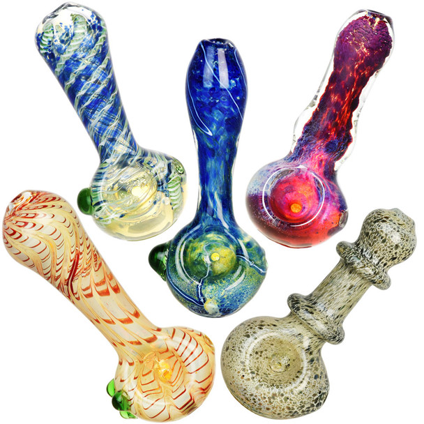  Standard Style Spoon Pipe - 3.25"-3.5"/Assorted