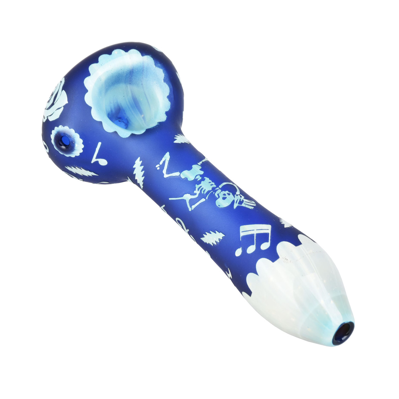 Product image Grateful Dead x Pulsar Ethereal Music Etched Spoon Pipe - 4.75" 1