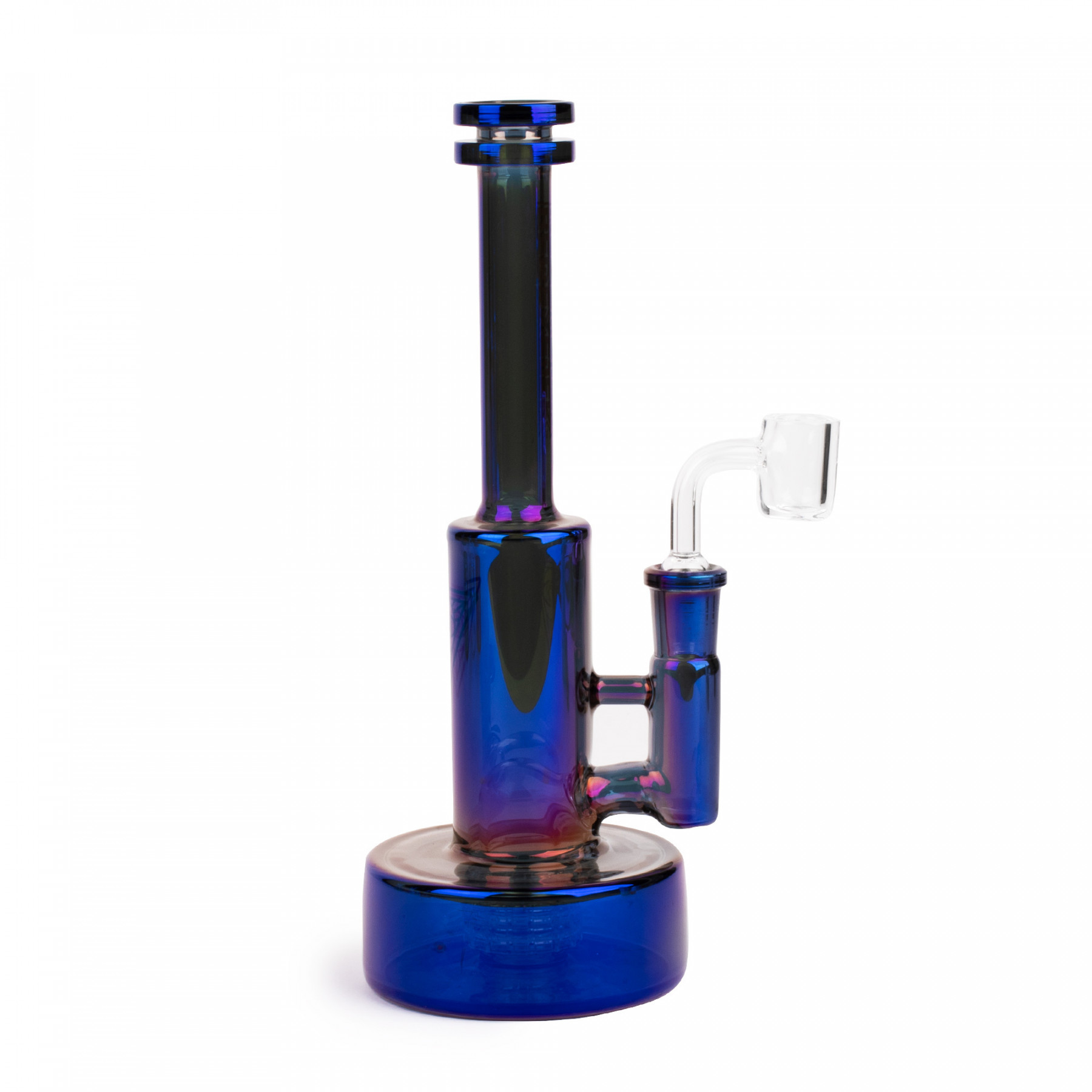 9" Metallic Terminator Finish Avalon Concentrate Rig Blue