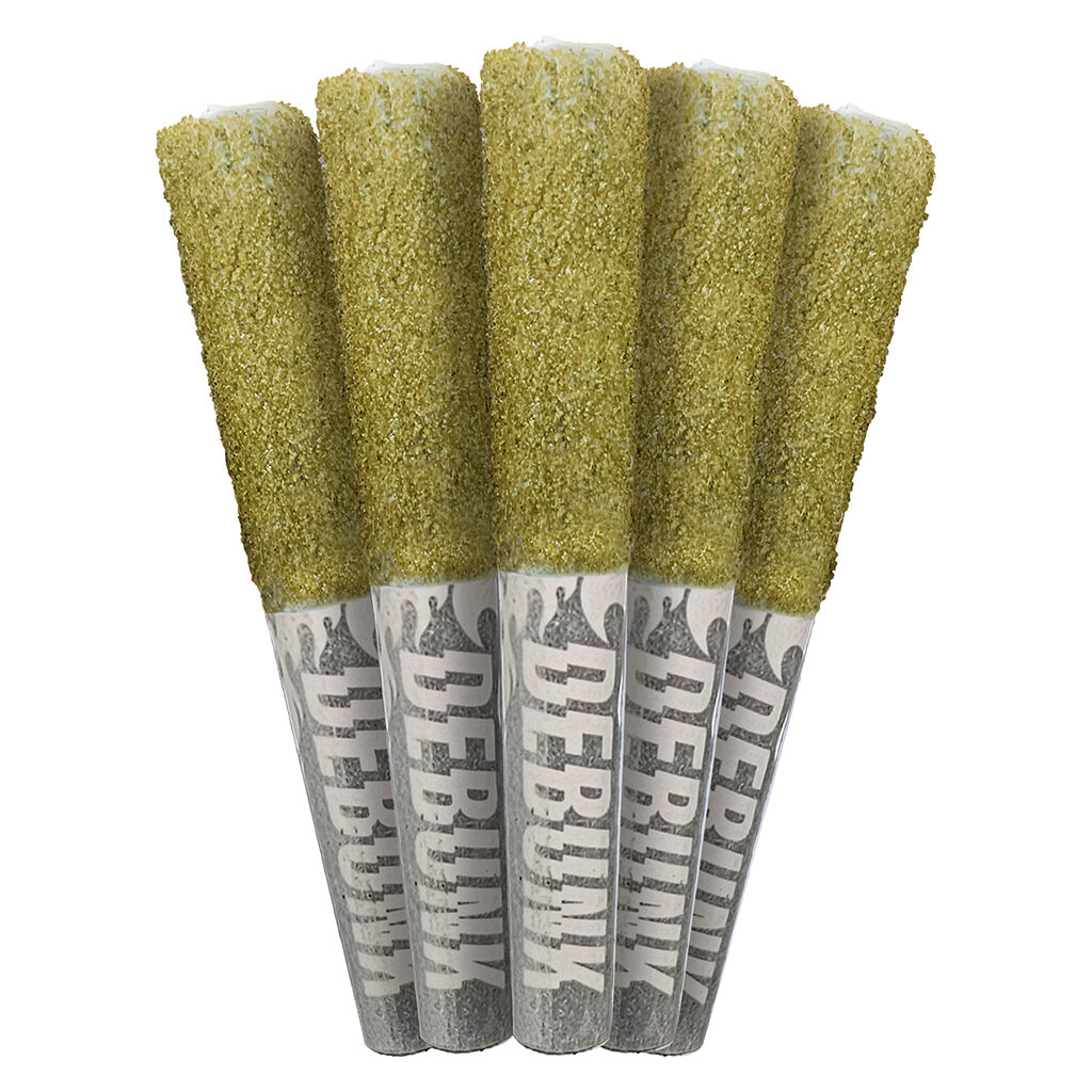 DEBUNK - Blackberry Haze Triple-Infused Bubble Hash Darts - 5x0.5g