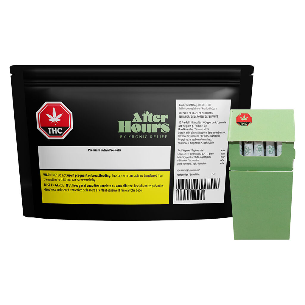 After Hours - Premium Sativa Pre-Roll - 10x0.5g 