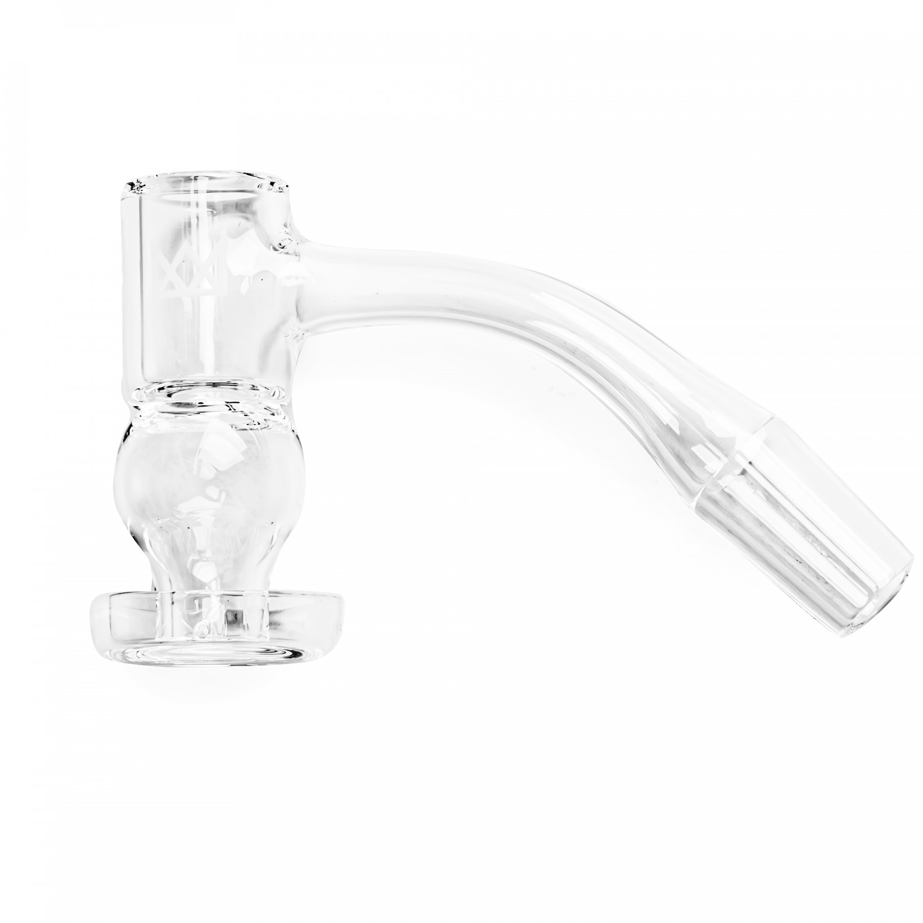 Premium Quartz Banger 14mm Male 45 Degree Bubble Barrel Terp Sluper