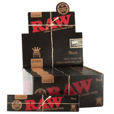 Product image RAW Black KS Slim Rolling Papers 1