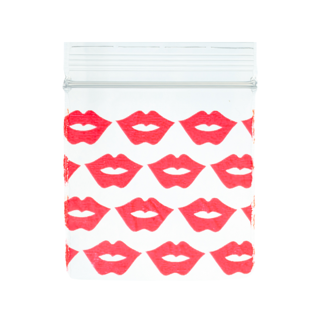 Product image Baggies 1.5″ x 1.5″ - 100ct (Red Lips) 1