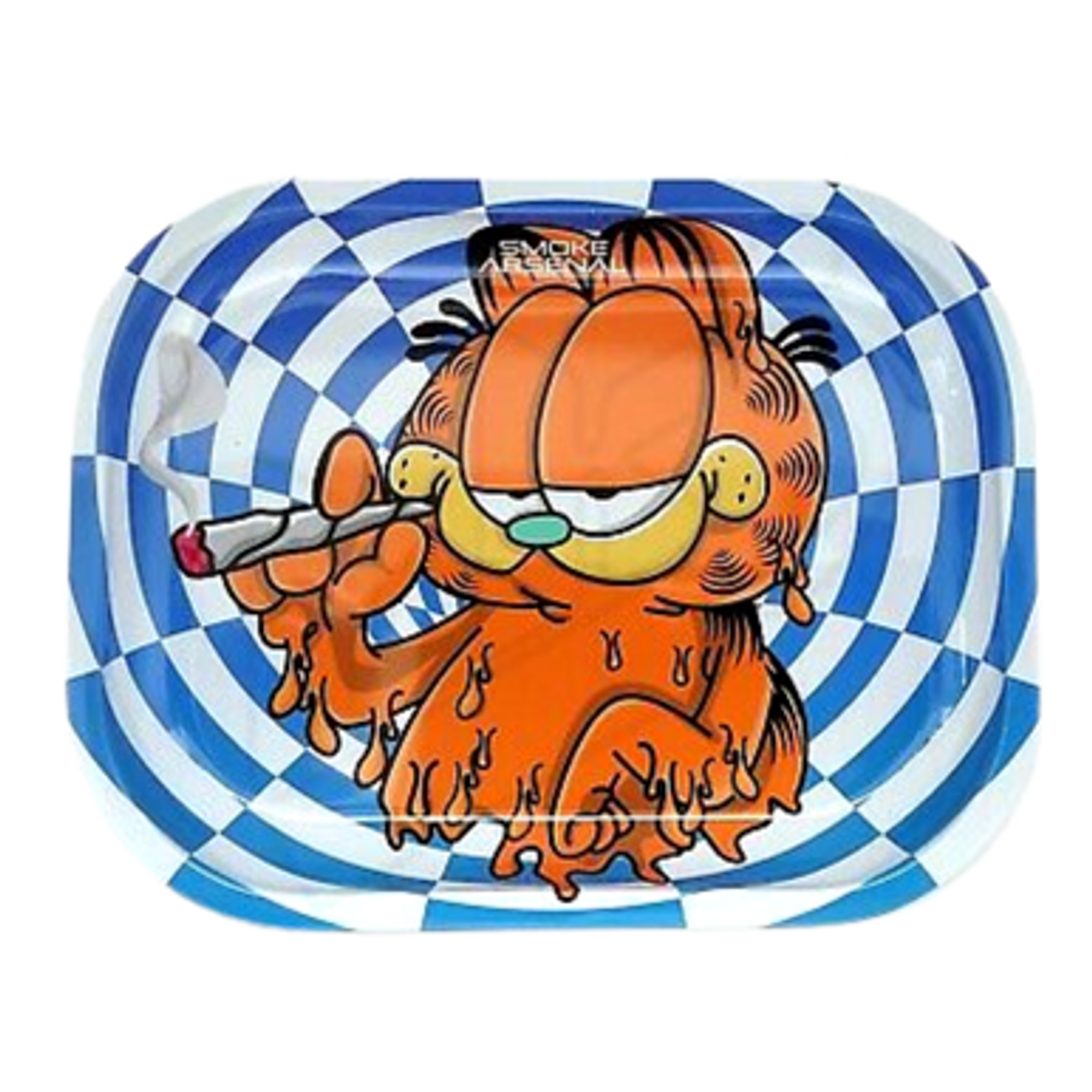 Cat Metal Rolling Tray  Small