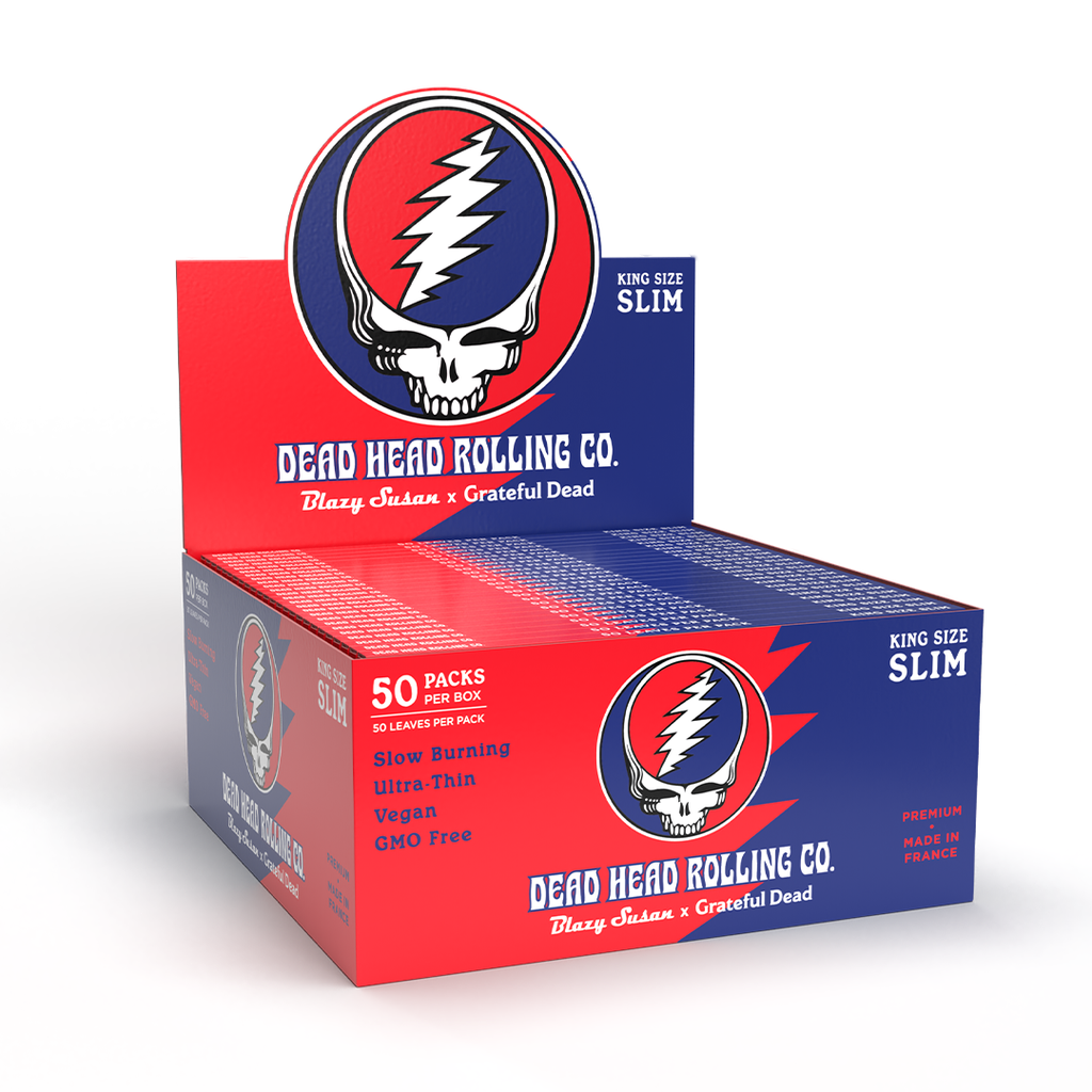 Product image Blazy Susan Dead Head King Size Slim Rolling Paper  1