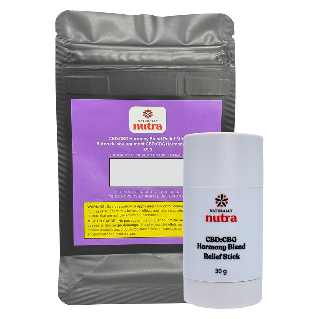 Naturally Nutra - CBD:CBG Harmony Blend Relief Stick