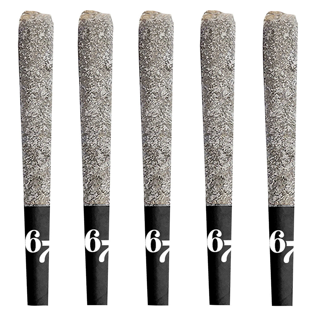 Product image Sixty Seven Sins - 67 Sindicate Infused (Gas Face) Pre-Roll - 5x0.5g 1
