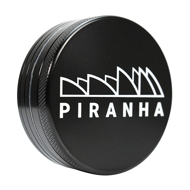 Piranha 3.5" 2 Piece Grinder - Black