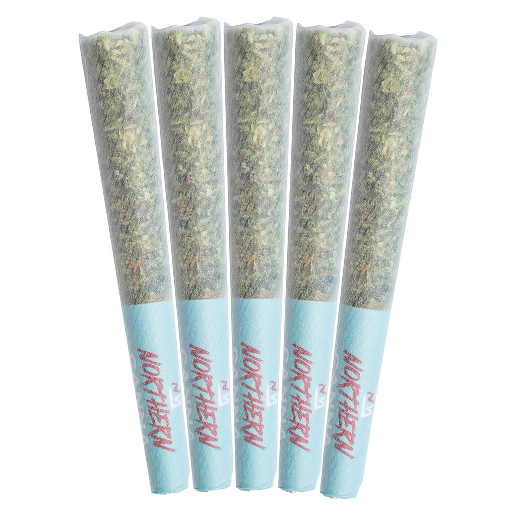 Northern Canna - East Coast Animal (East Coast Sour Diesel x (Animal Face x Kush Mints)) Pre-Roll - 5x0.5g