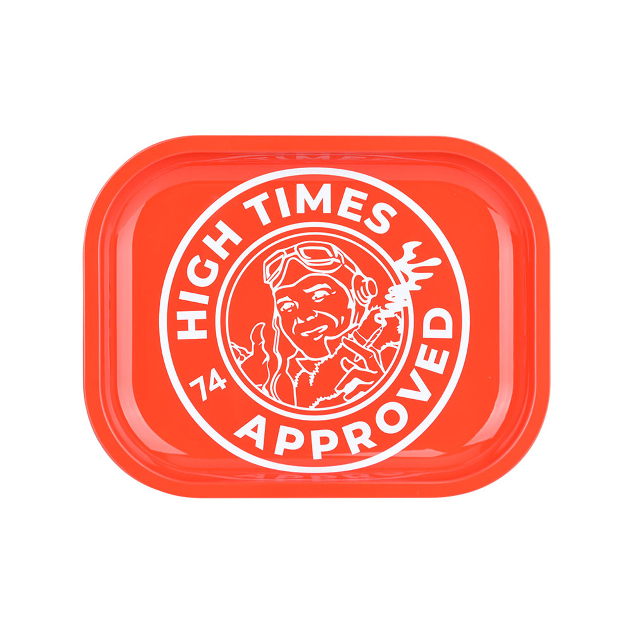 High Times x Pulsar Mini Metal Rolling Tray 7"x5.5"