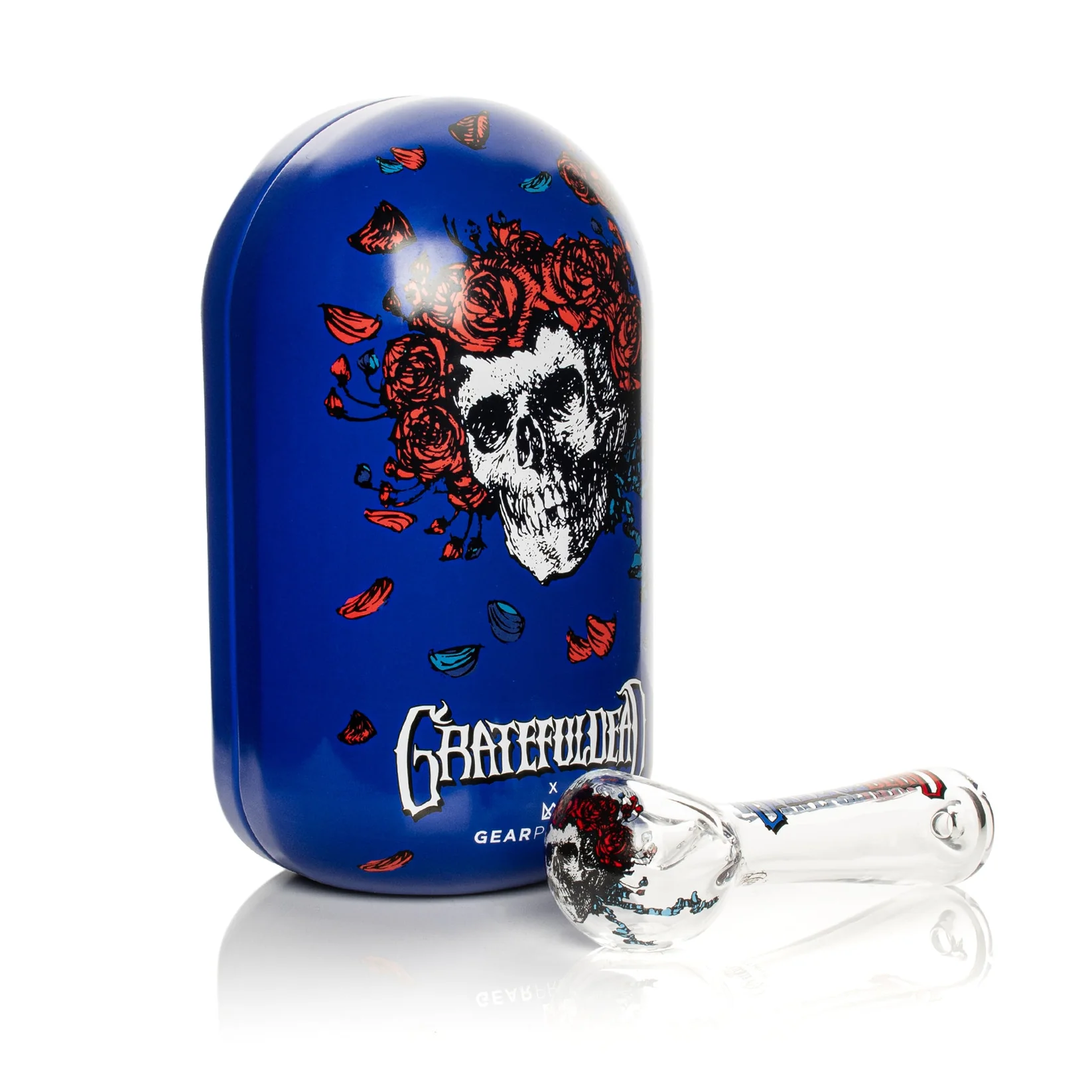 Product image 4.5" Grateful Dead Bertha Spoon Hand Pipe in Collectible Tin 1